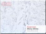 Parapet wewnętrzny konglomerat Misty White