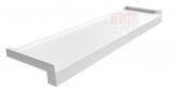 Parapet zewnętrzny stalowy kolor biały  RAL9010