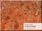 Parapet wewnętrzny konglomerat Rosso Asiago