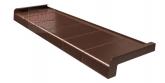 Parapet zewnętrzny aluminiowy Miedź antyczna